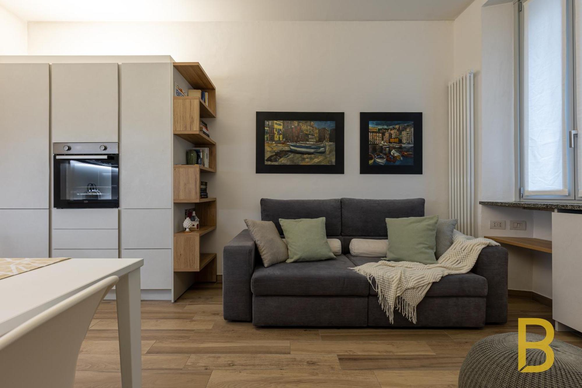 Beplace Apartments In Gioia Milán Exteriér fotografie